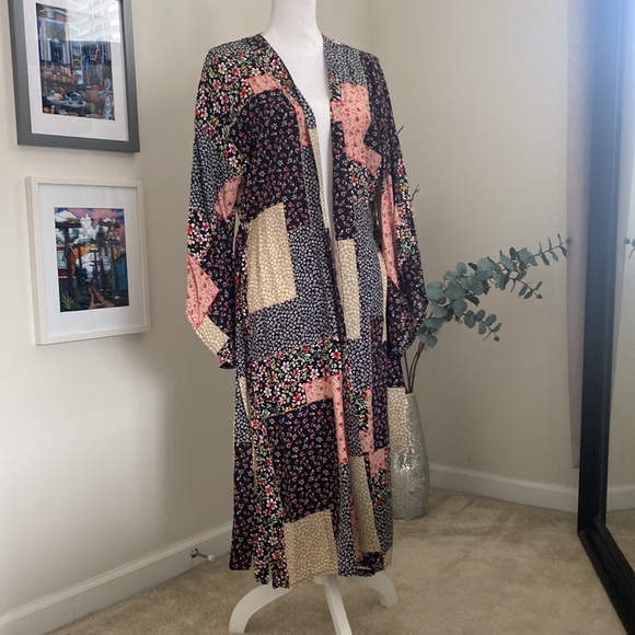 Cream & Rogue - Patchwork Boho Kimono - M/L - Picture 7 of 12